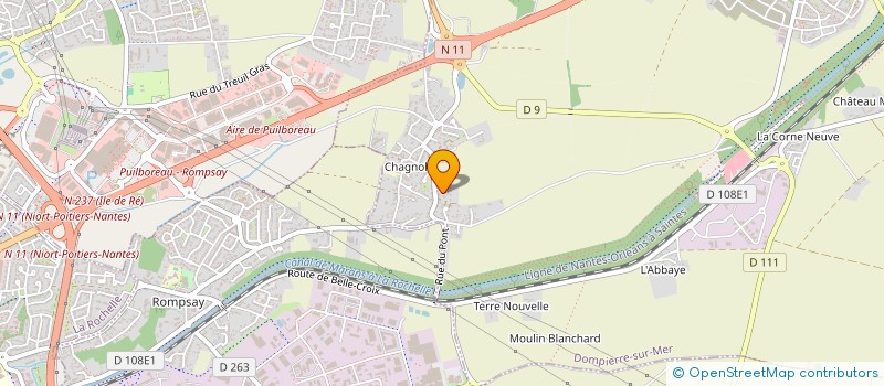 localisation de l'entreprise MARIQUE  DOMPIERRE-SUR-MER