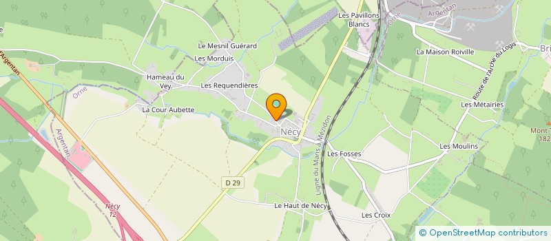 localisation de l'entreprise MARIROMA à GOUFFERN EN AUGE