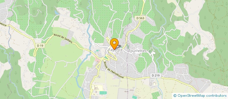 localisation de l'entreprise MARIS EVENTS  FAYENCE