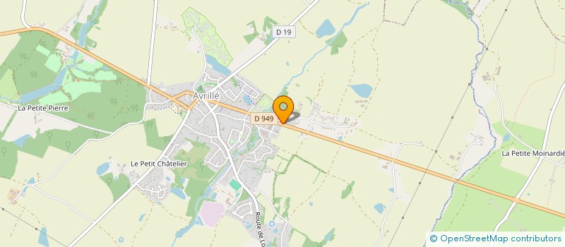 localisation de l'entreprise MARIS SERVICES à AVRILLE