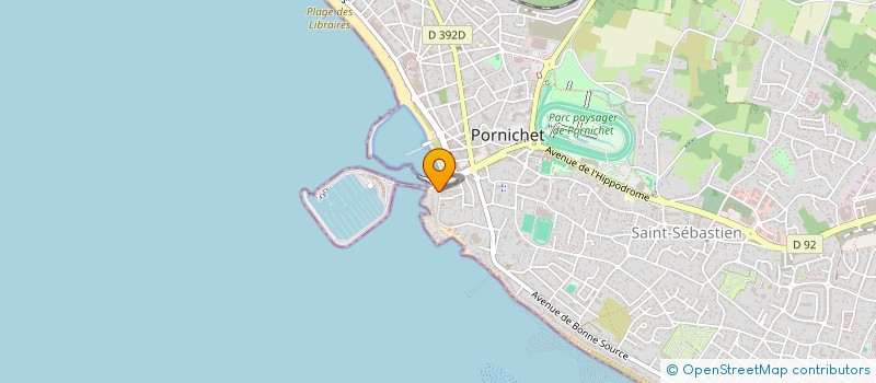 localisation de l'entreprise MARIS STELLA à PORNICHET