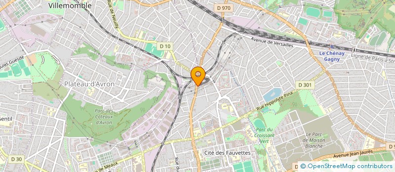 localisation de l'entreprise MARISA à NEUILLY-SUR-MARNE