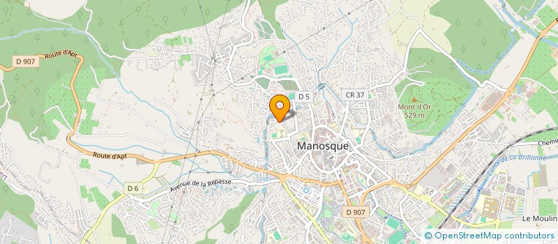 localisation de l'entreprise MARISA à MANOSQUE