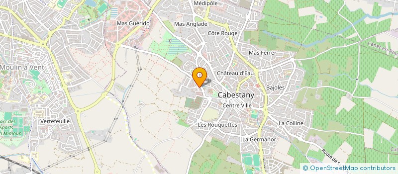 localisation de l'entreprise MARISA  CABESTANY