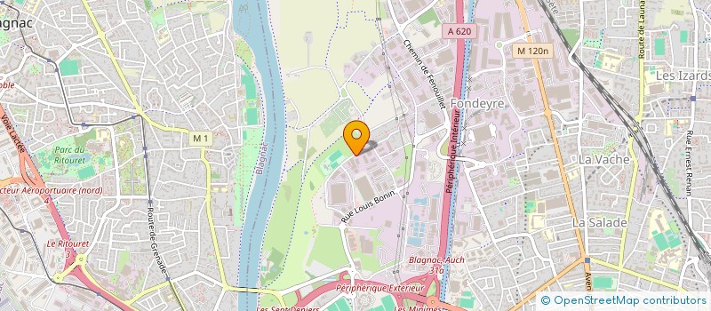 localisation de l'entreprise MARISA à TOULOUSE