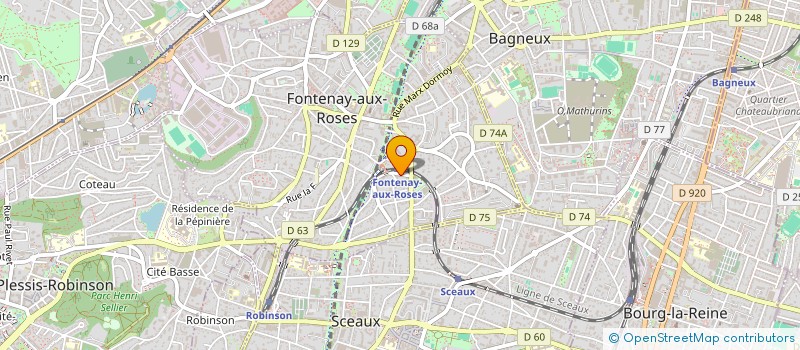 localisation de l'entreprise MARISABEL à FONTENAY-AUX-ROSES