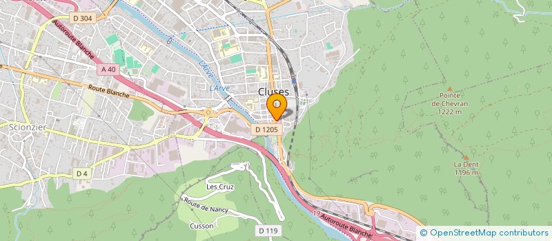 localisation de l'entreprise MARISAM  CLUSES