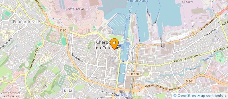 localisation de l'entreprise MARISAURE à CHERBOURG-EN-COTENTIN