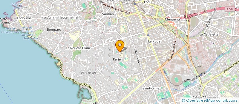 localisation de l'entreprise MARISED à MARSEILLE