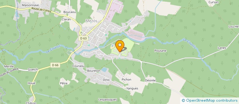 localisation de l'entreprise MARISSOL à MEZOS
