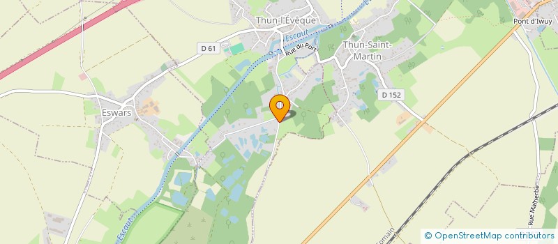 localisation de l'entreprise MARISSON  THUN-L'EVEQUE