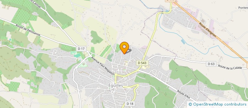localisation de l'entreprise MARISTE à EGUILLES