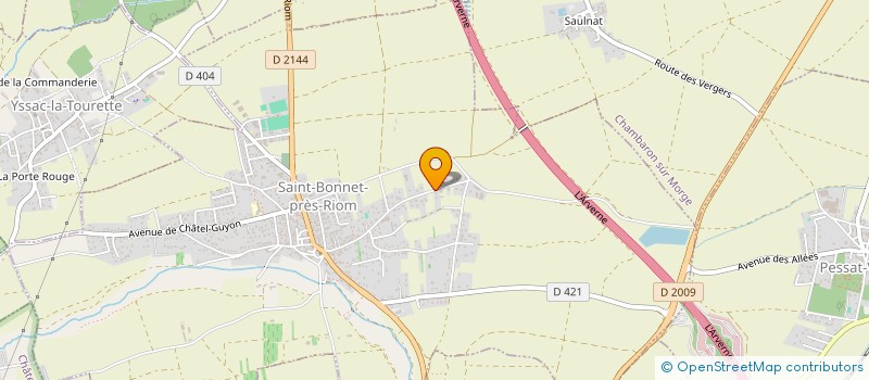 localisation de l'entreprise MARISTEAN  SAINT-BONNET-PRES-RIOM