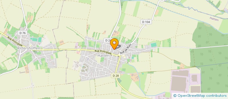 localisation de l'entreprise MARITA  HATTEN