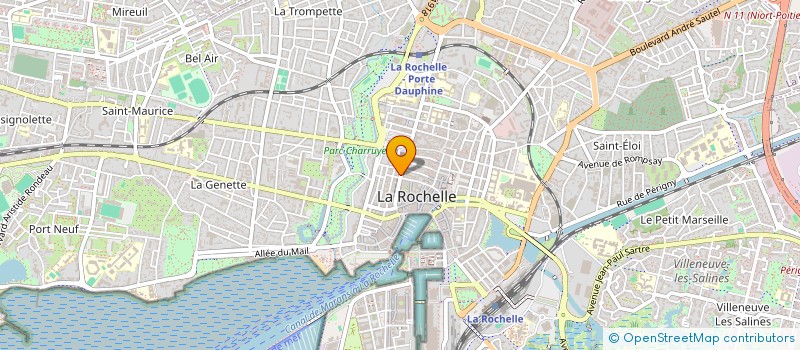 localisation de l'entreprise MARITEAM  LA ROCHELLE