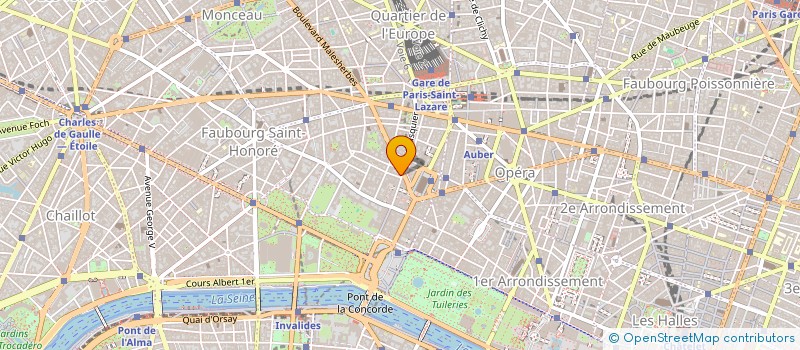 localisation de l'entreprise MARITEAM BUSINESS à PARIS