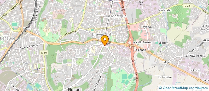 localisation de l'entreprise MARITEAM FINANCES à FLOIRAC