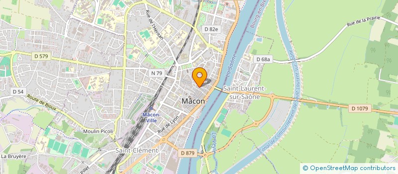 localisation de l'entreprise MARITEVA  MACON