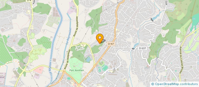 localisation de l'entreprise MARITHOM  FREJUS