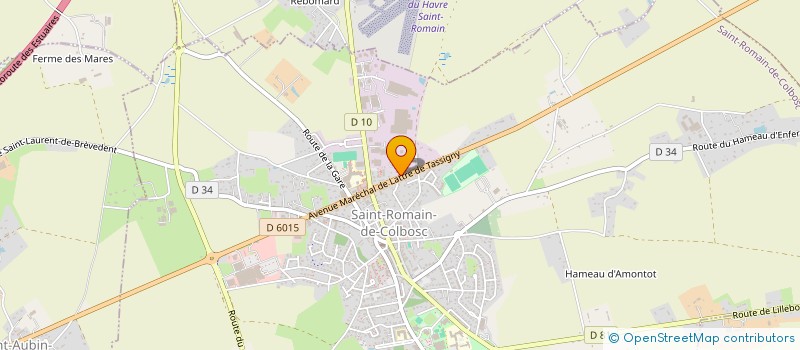localisation de l'entreprise MARITIA à SAINT-ROMAIN-DE-COLBOSC