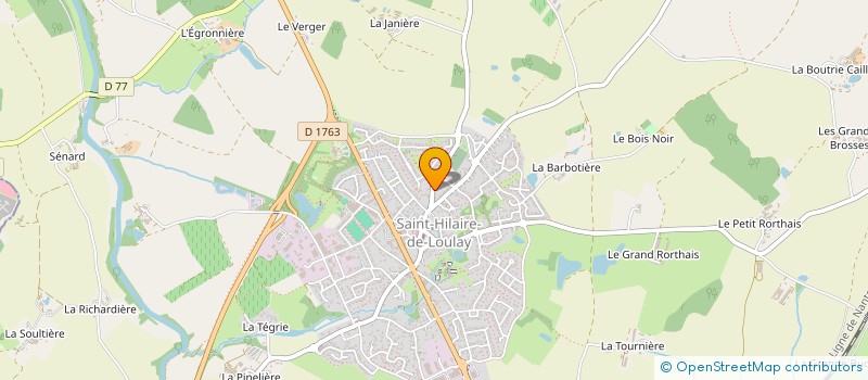 localisation de l'entreprise MARITIERE à MONTAIGU-VENDEE