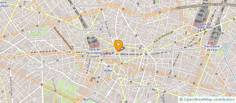 localisation de l'entreprise MARITIME AUXILIAIRE BERENGIER CIE à PARIS