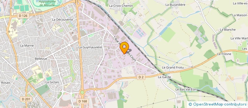 localisation de l'entreprise MARITIME DESIGN  SAINT-MALO