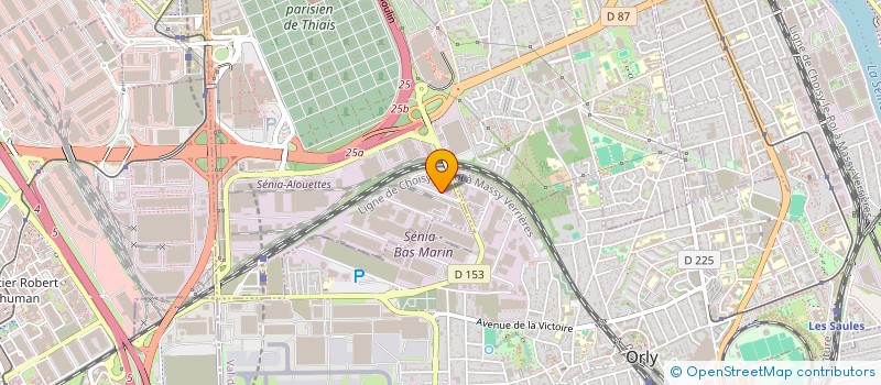 localisation de l'entreprise MARITIME SCANDINAVE SARL  THIAIS