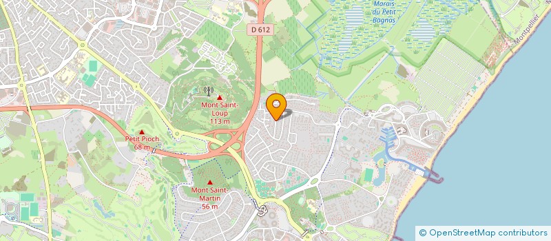 localisation de l'entreprise MARITON  AGDE