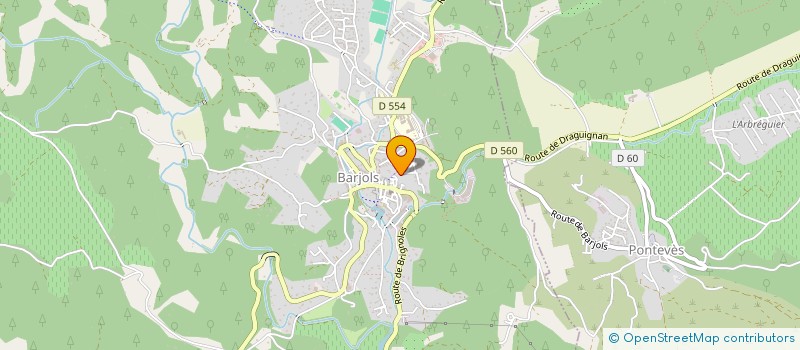 localisation de l'entreprise MARITOUS  BARJOLS