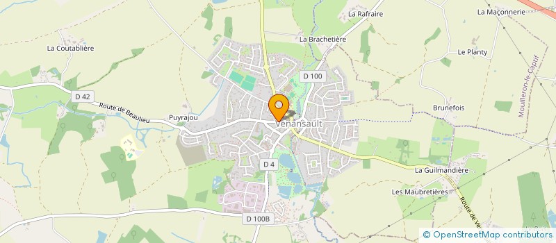localisation de l'entreprise MARITY INVEST  AIZENAY