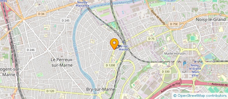 localisation de l'entreprise MARIUS à BRY-SUR-MARNE