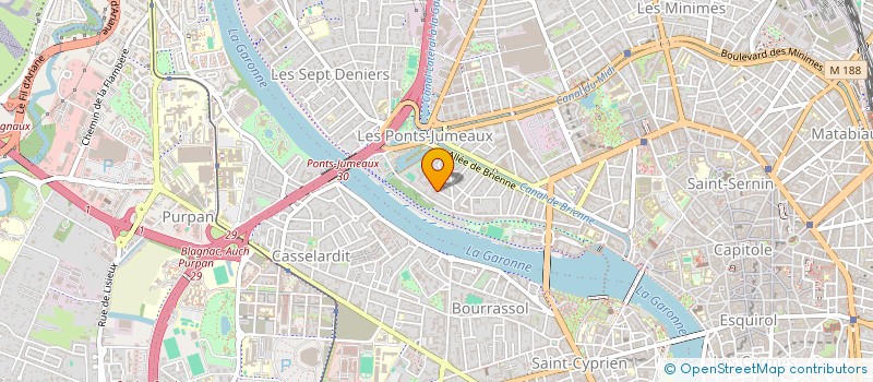 localisation de l'entreprise MARIUS à TOULOUSE