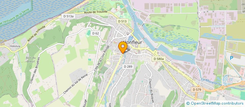 localisation de l'entreprise MARIUS à HONFLEUR