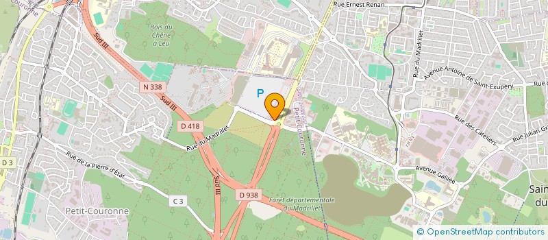 localisation de l'entreprise MARIUS CARA SPORT  PETIT-COURONNE