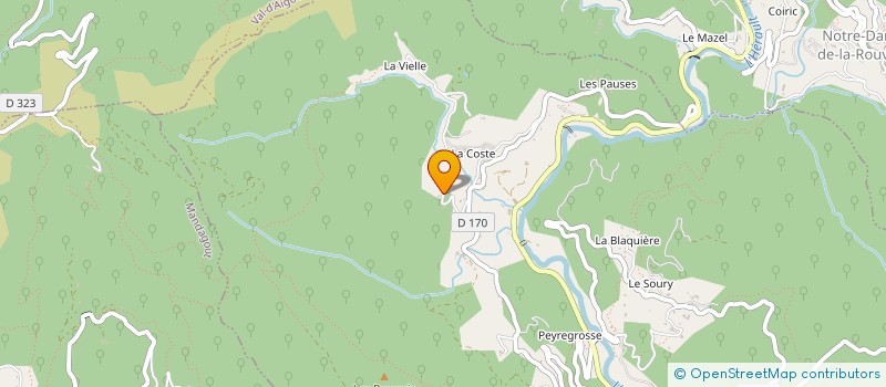 localisation de l'entreprise MARIUS DOM SERVICES  SAINT-ANDRE-DE-MAJENCOULES