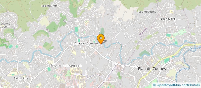 localisation de l'entreprise MARIUS ET GINETTE à MARSEILLE