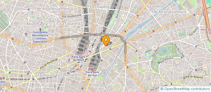 localisation de l'entreprise MARIUS H.L  PARIS