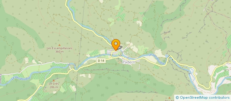 localisation de l'entreprise MARIUS LONG ET HORTENSE BETTON  PADERN