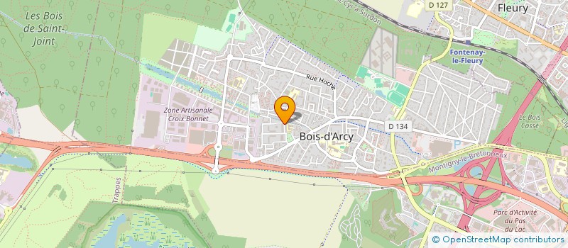 localisation de l'entreprise MARIUS RENOVATION  BOIS-D'ARCY