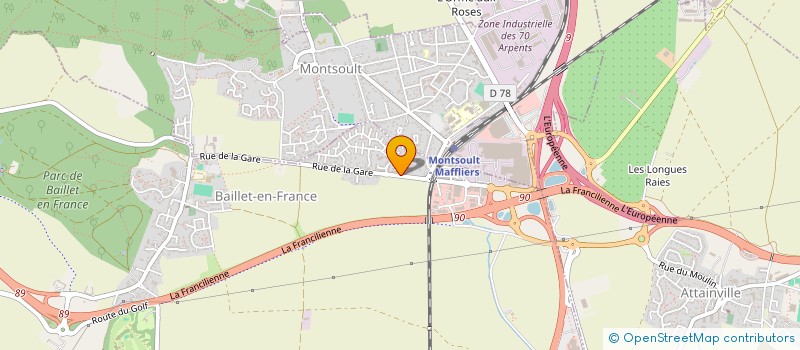 localisation de l'entreprise MARIUSKA  BAILLET-EN-FRANCE