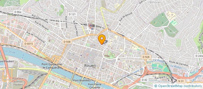 localisation de l'entreprise MARIUSQUIZ à ROUEN