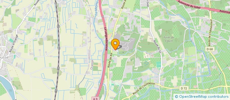 localisation de l'entreprise MARIVAL  ORANGE