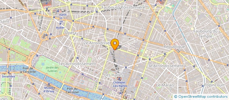 localisation de l'entreprise MARIVAL  PARIS