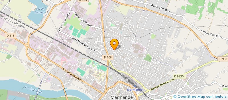 localisation de l'entreprise MARIVAL  MARMANDE