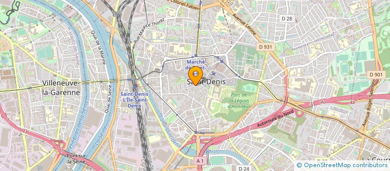 localisation de l'entreprise MARIVELLE à SAINT-DENIS