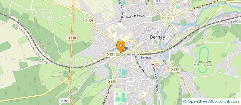 localisation de l'entreprise MARIVIC  BERNAY