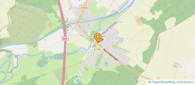 localisation de l'entreprise MARJ  HERBITZHEIM