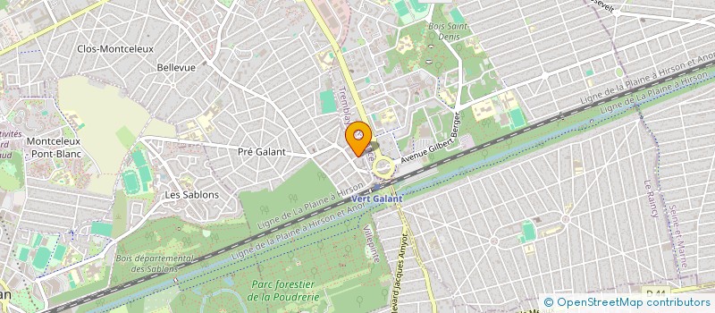 localisation de l'entreprise MARJAAN à VILLEPINTE