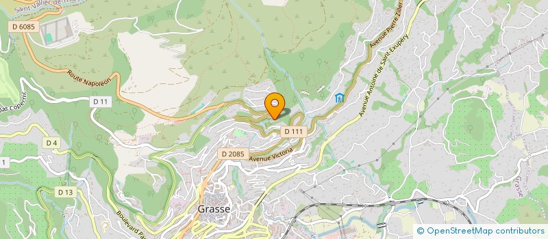 localisation de l'entreprise MARJAC à GRASSE